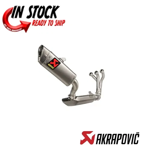 AKRAPOVIC RACING LINE EXHAUST SYSTEM TITANIUM 2025 YAMAHA YZF-R9 S-Y9R17-HAPT