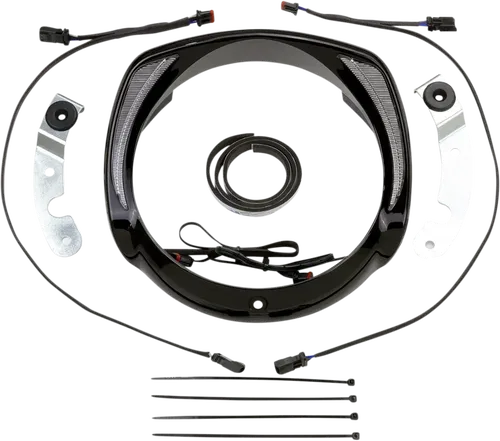 CIRO Headlight Bezel - Black 45206