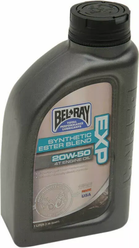 Bel-Ray EXP Synthetic Ester Blend 4T Motor Oil | 20W-50 | 1 Liter | 99131-B1LW