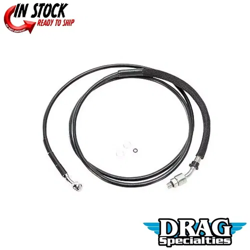 Drag Specialties 0661-0006 Vinyl Covered Stainless Steel Hydraulic Clutch Line