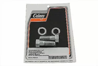 V-Twin Handlebar Bolt Kit Chrome for Harley Davidson