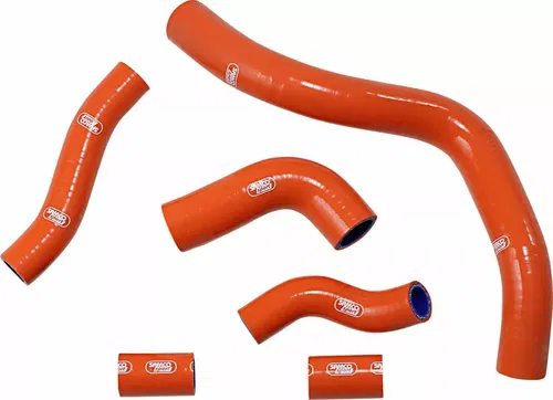 Moose Racing Race Fit Radiator Hose Kit W/O Clamp Orange KTM 990 Adventure 05-13
