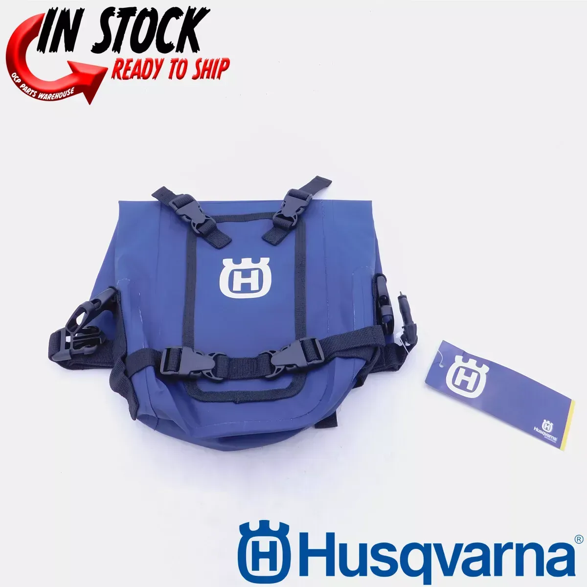 Husqvarna ダッフルバッグ NEW OEM HUSQVARNA OFFROAD REAR FENDER LUGGAGE BAG 5L