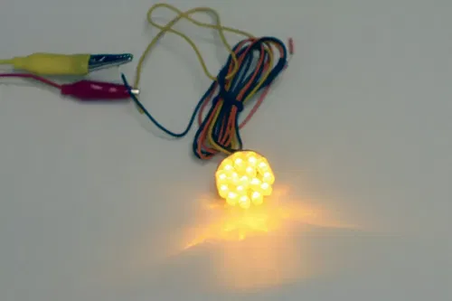 Custom Dynamics Universal LED Cluster Each 1" Amber 2060-0256