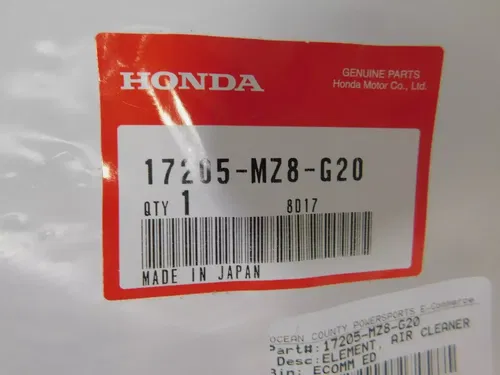 New Genuine Honda  OEM Air Cleaner Filter Element 99-07 VT600 C CD VLX Shadow