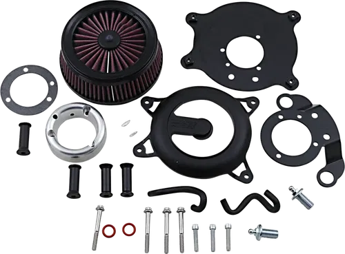VANCE &amp; HINES Fits VO2 Rogue Air Intake Kit - Wrinkle Black 40371