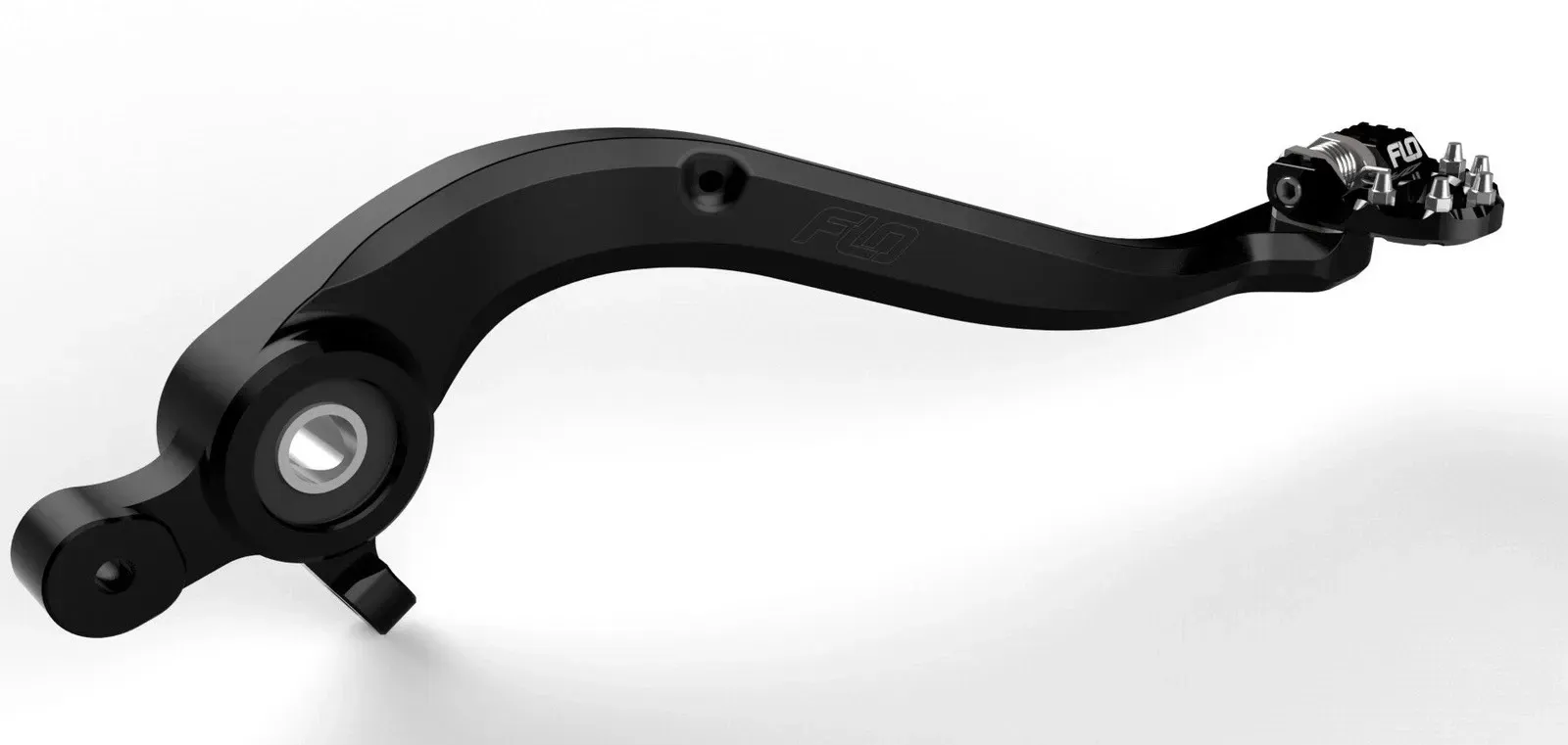 FLO MOTORSPORTS FOLDING TIP BRAKE PEDALS BLACK 16-2022 350 450 SX-F MXBP-521BLK