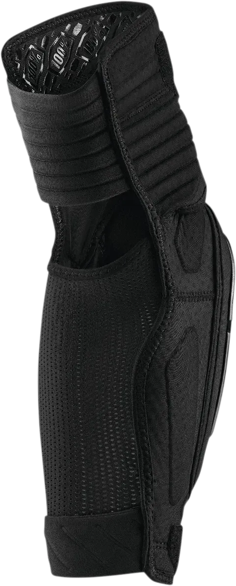 100% Fortis Fits ELbow Guards - BLack - L/XL 70006-00002