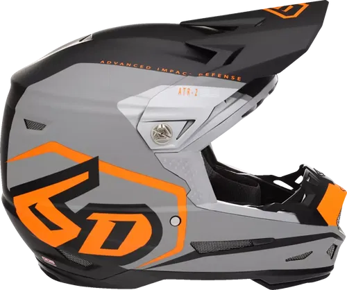 6D HELMETS ATR-2 Delta Helmet MOTOCROSS Large Neon Orange