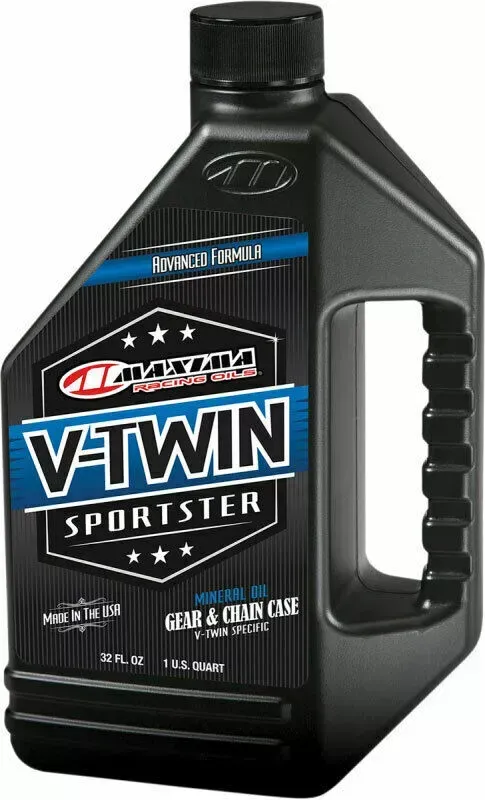 Maxima Racing V-Twin Sportster Transmission & Primary Chain Case Fluid/Oil, 1 Qt