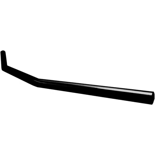 Flanders 1" Wide Center 18° Drag Bars Handlebars Knurled Dimpled Harley Black