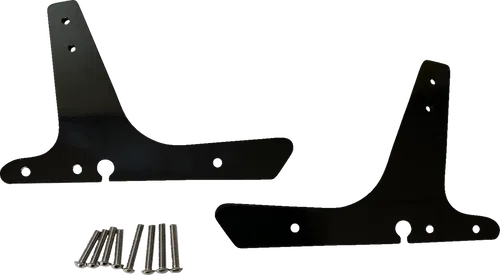 DRAG SPECIALTIES Side Plates - Black X08-0007GB