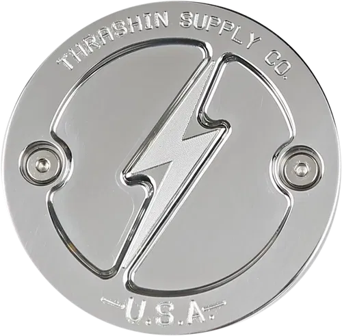 THRASHIN SUPPLY CO. Points Cover - Dished - Polished - Fits M8 TSC-3027-2