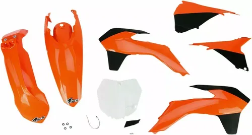 UFO Complete Plastic Kit Stock Colors For KTM SX 125-450 12-15