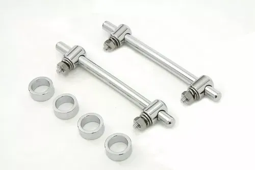 Chrome Front Fender Trim Rail Kit for Harley Davidson by V-Twin