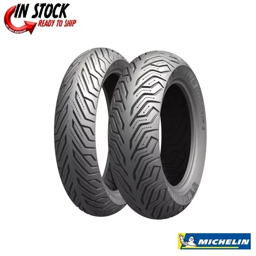 Michelin 100/80-10 & 120/70-10 City Grip 2 Tire Set Vespa ET2 50 & ET4 125/150