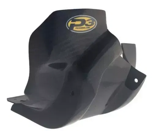 P3 Carbon Fiber Skid Plate For Kawasaki KX 250 F 09-16