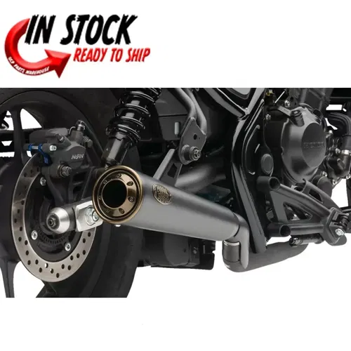 COBRA BRONZE TIP SLIP-ON MUFFLER EXHAUST HONDA 2017-2024 REBEL 300 / 500 1139BZ