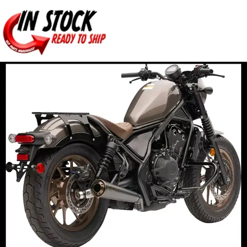 COBRA BRONZE TIP SLIP-ON MUFFLER EXHAUST HONDA 2017-2024 REBEL 300 / 500 1139BZ