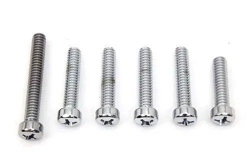 Harley Davidson by V-Twin Cam Cover Screw Kit Chrome