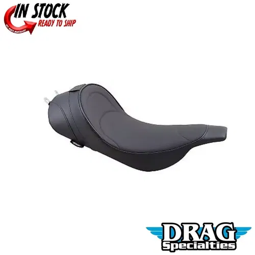 Drag Specialties Backrest Compatible Solo Seat for 97-07 FLHT/FLTR 0801-0491