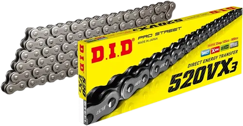 DID 520 VX3 - Chain - Fits 110 Links M520VX3X110FB