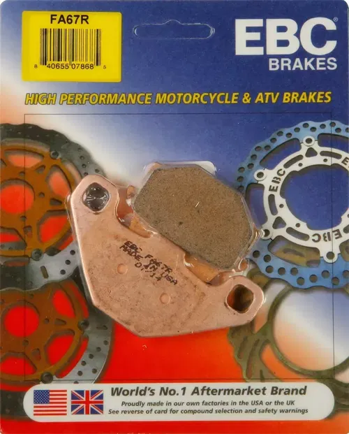 EBC R Series Long Life Sintered Brake Pads FA67R