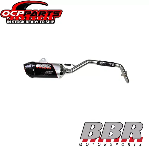 BBR D3 EXHAUST SYSTEM YAMAHA 2008-2024 TTR110E SS-AL-CF 240-YTR-1131