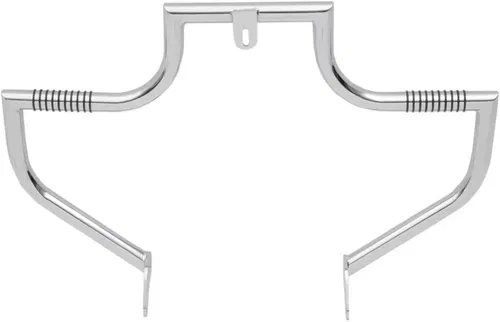Lindby LINBAR Front Highway Bars (Chrome) 1991-2016 H-D FXD w/ mid-controls