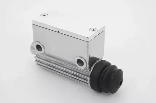 Rear Master Cylinder 3/4 inch Bore Polished fits Harley Davidson 23-9179