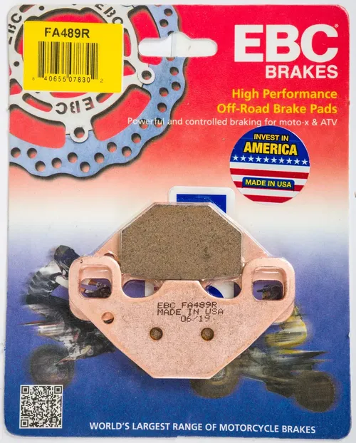 EBC R Series Long Life Sintered Brake Pads FA489R