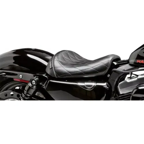 Le Pera Bare Bones Diamond Solo Seat Harley 10 Sportster XL 1200 XLX XLV 48