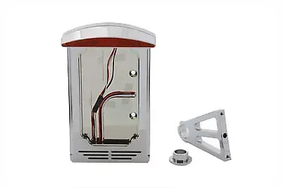 Vertical Tail Lamp Kit with Accent Light for Harley Davidson by V-Twin