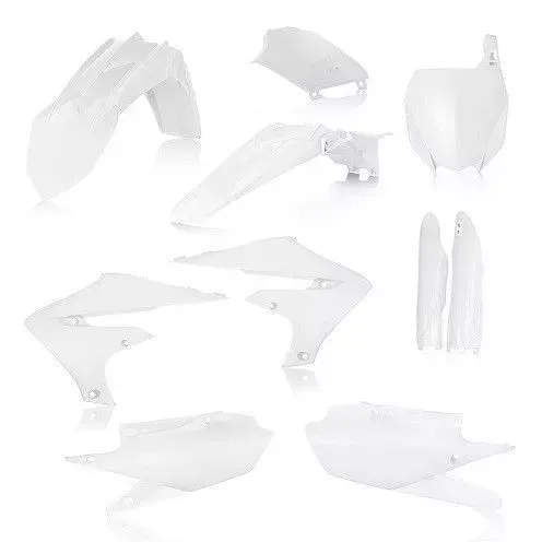 Acerbis Complete Plastic Kit White  Yamaha 2019-2021 YZ 250 F 450 F 2736350002
