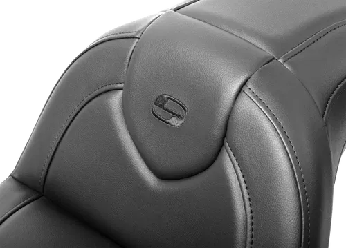 SADDLEMEN RoadSofa* Fits Seat - Without Backrest - Black Stitch - FXBR/S '18-'20