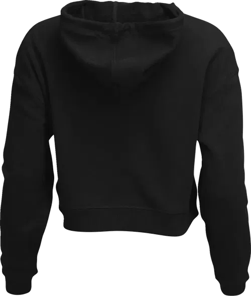 THOR Fits Women's Noise Pullover Crop Hoodie - Black - small 3051-1245