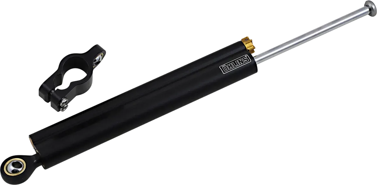 OHLINS Steering Damper - Fits 120 Mm - Blackline Universal (SD010) SD 010