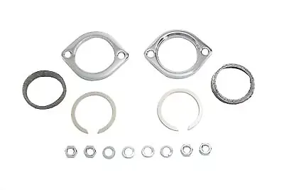 Exhaust Flange Kit for Harley Davidson by V-Twin