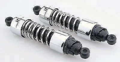 Progressive Suspension 412 Chrome 11-1/2" Standard Shocks for Harley-Davidson