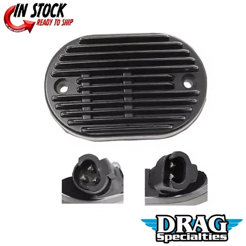 Drag Specailties 2112-0810 Black Solid-State Regulator 08-10 Softail & Rocker