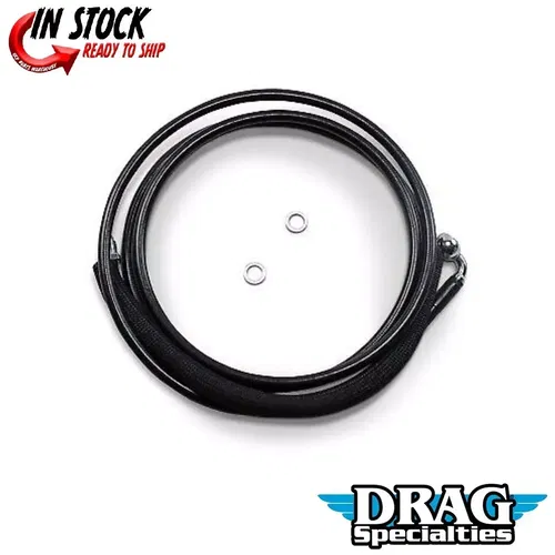 Drag Specialties 0661-0030 Vinyl Covered Stainless Steel Hydraulic Clutch Line