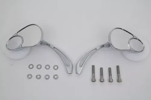 Split Vision Mirror Set for Harley Davidson by V-Twin