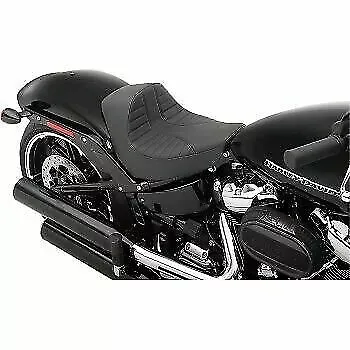 Drag Specialties Scorpion Stitch EZ-On Mount Solo Seat for Harley Breakout
