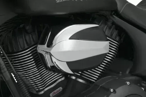 Kuryakyn Signature Series Vantage Air Cleaner by John Shope #9270 Chrome/Black