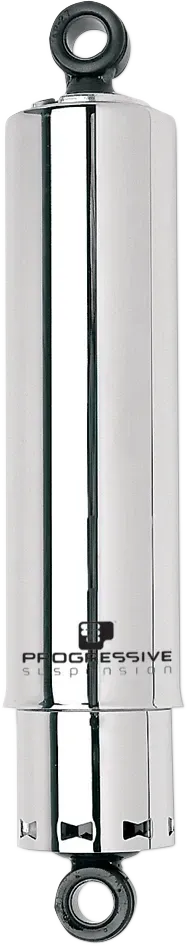 PROGRESSIVE SUSPENSION Fits 412 Series Shock - 11" - Standard - Chrome - FL/FX