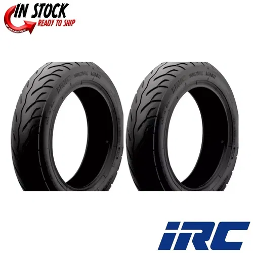 2) IRC 80/90-10 MB90 Front & Rear Tires Yamaha 92-01 CY50 Jog, 01-06 YJ50 Vino