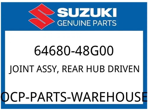 Suzuki OEM Part 64680-48G00 JOINT ASSY,REAR HUB DRIVEN