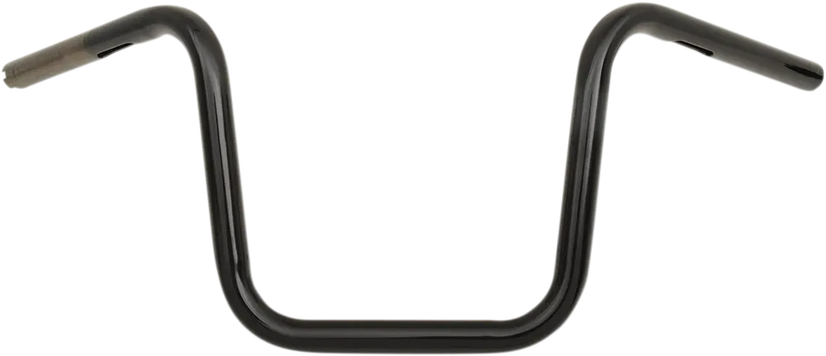 DRAG SPECIALTIES 1" Handlebar - Narrow Ape - 10" - TBW - Black 0601-4192