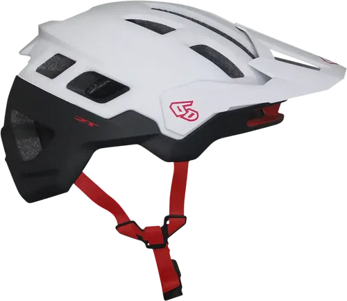 6D HELMETS ATB-2T Ascent Helmet MOTOCROSS XS/S White/Black Matte