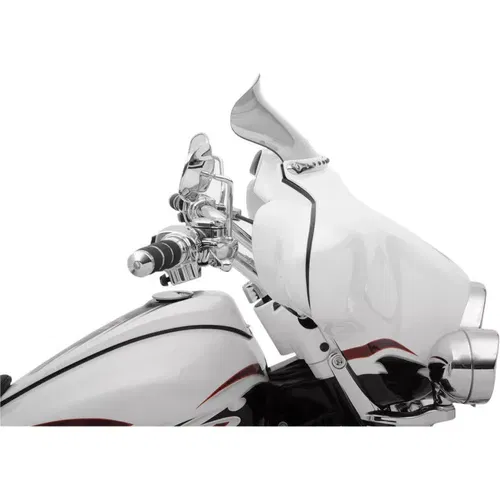 Klock Werks 6.5" Tint Flare Windshield for 1996-2013 Harley FLHT FLHX Touring